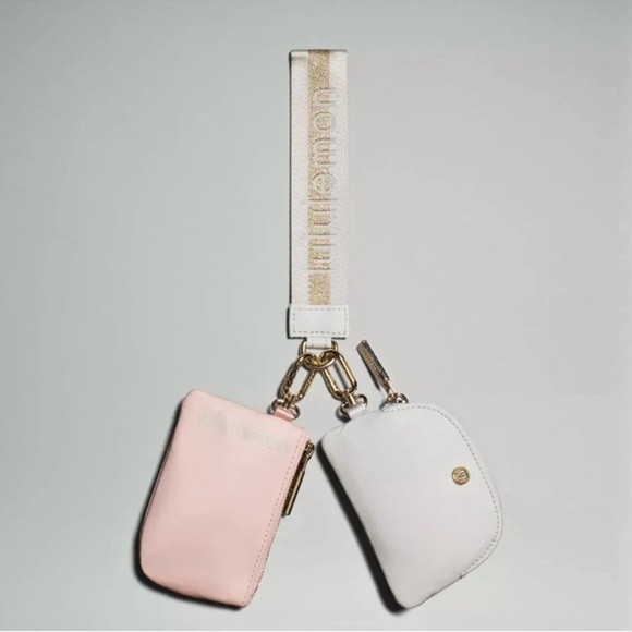 lululemon athletica dual pouch wristlet