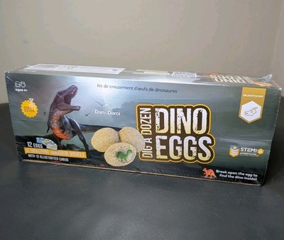 Dig a Dozen Dino Egg Kit - Easter Dinosaur Dig up 12 Eggs & Discover Dinosaurs 