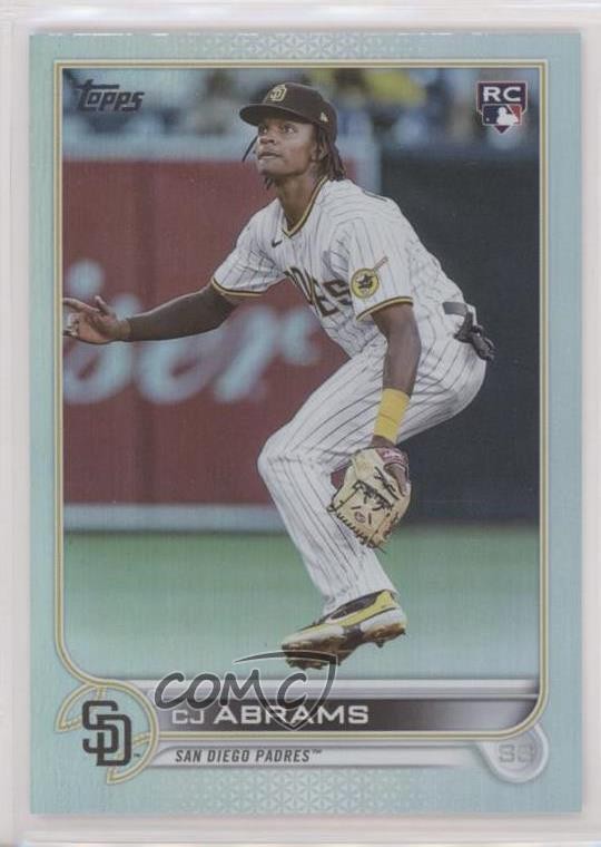2022 Topps Update Rainbow Foil CJ Abrams #US34 bn7