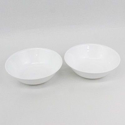 Set Von 2 Corelle Vitrelle Dazzling White Gemüseschalen 8,5''