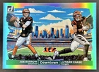 2024 Panini Donruss Ja'Marr Chase Joe Burrow Horizontal Downtown! SP #4 Bengals