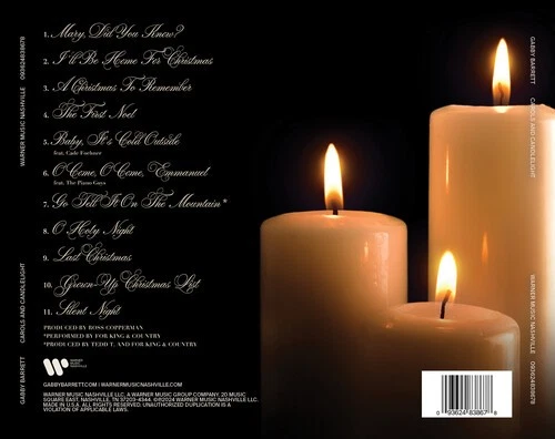 Gabby Barrett - Carols and Candlelight [New CD] Alliance MOD Foto 2 de 2