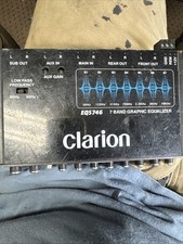 Clarion 7 Band Graphic Equalizer EQS746