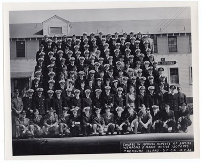 1952 Special Weapons Radioactive Isotopes Course Treasure Island 8x10 Photo
