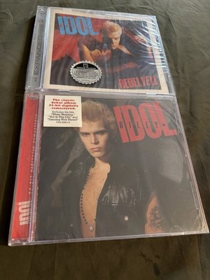 BILLY IDOL - Billy Idol (Remastered) / Rebel Yell (Expanded) [2CD LOT] *NEW*