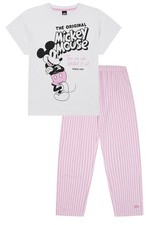 Womens Disney Mickey Mouse 'The One Who Started It All' Since 1928 Long Pyjamas