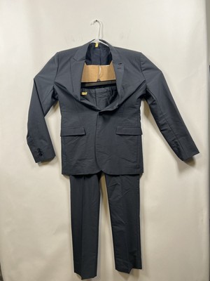 emporio armani 90s ワイドスラックス　グレー 90s Vintage Mens EMPORIO ARMANI Suit Gray Blazer Pants Wool Size