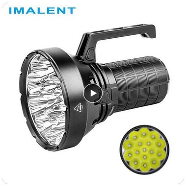 IMALENT SR16 High Power Rechargeable Searchlight Flashlight 55000 Lumen LED