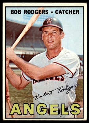 1967 Topps Bob Rodgers . California Angels #281