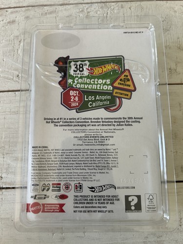 Hot Wheels. 38th Annual Collectors Convention. 32’ Ford Error No Sticker - Picture 2 of 2