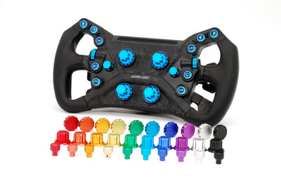 Anodized Aluminium Encoder Knobs for Simagic GT Neo Wheel