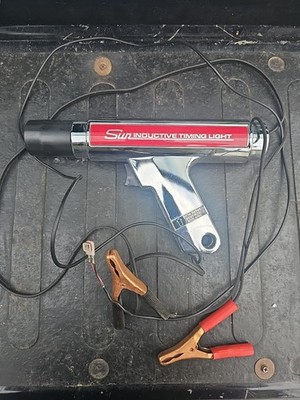 Vintage Sun Automotive Inductive Timing Light Model 7501 Chrome USA