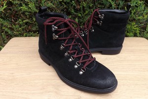 primark black suede boots