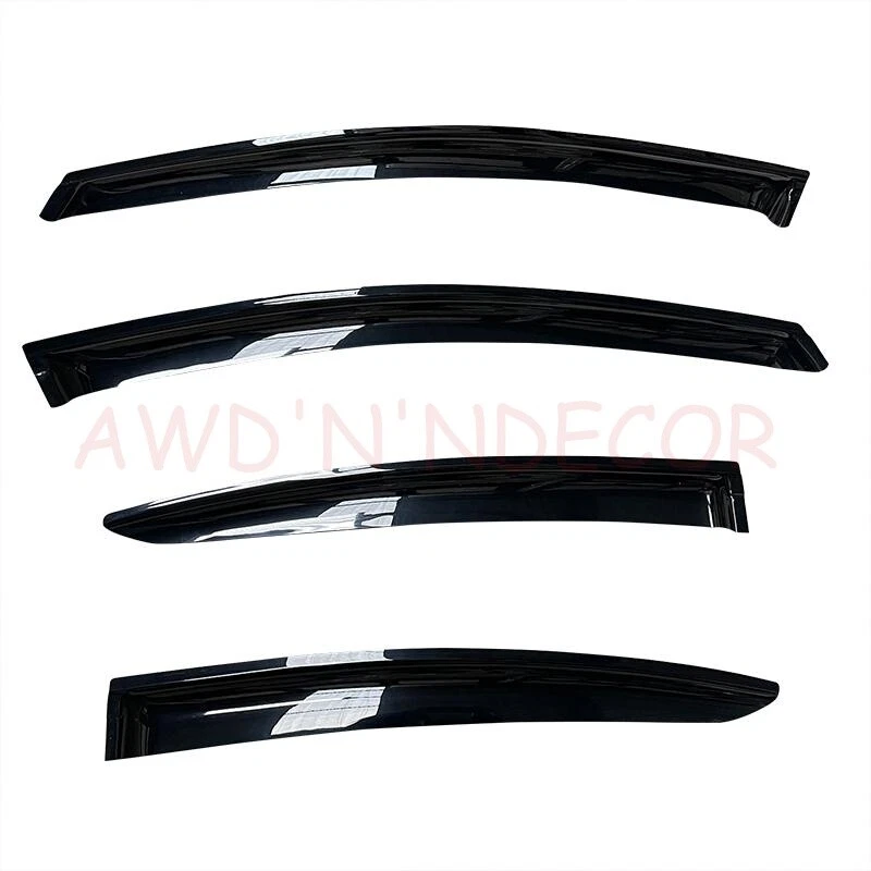 Подходит для Ford Falcon 02-08 4 двери седан задняя крыша спойлер и погодные щитки комбо - Изображение 4 из 4