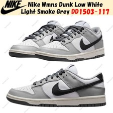 Nike Wmns Dunk Low White Light Smoke Grey DD1503-117 Women's Size