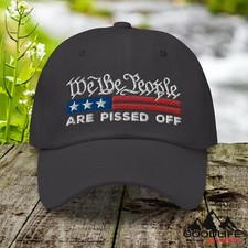 We The People are Pissed Off Baseball Cap Dad Hat for Men Women