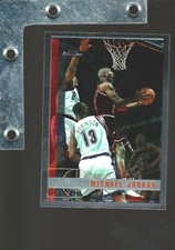 1997-98 Topps Chrome #123 Michael Jordan SUPER SHARP! RARE! NM/MT+ BULLS
