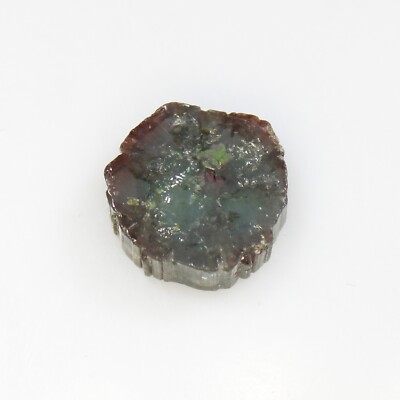 Natural Tourmaline Blue Slice In Fancy Shape 7.15 Carats 12x12x5 mm Size