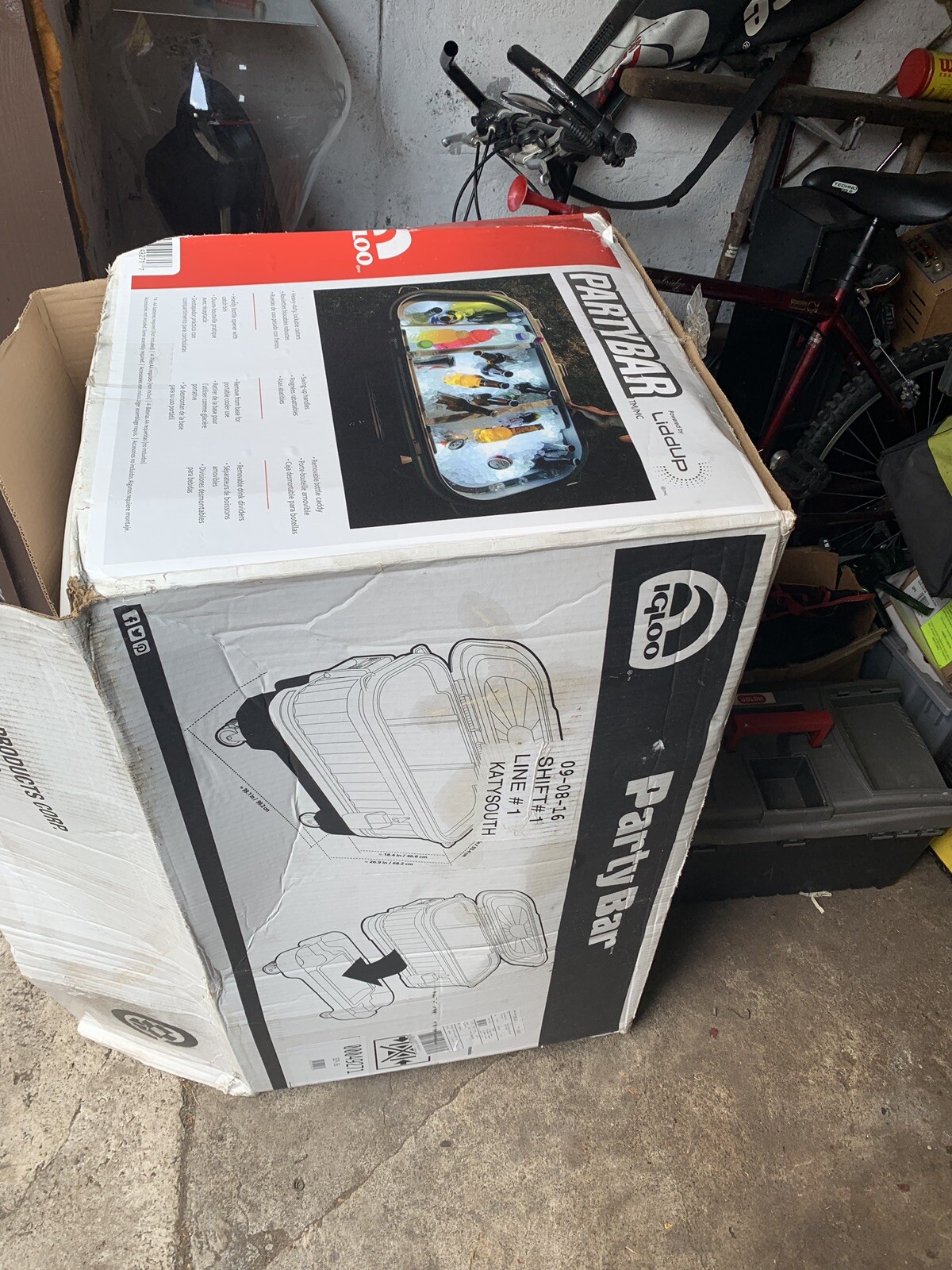 igloo light up cooler