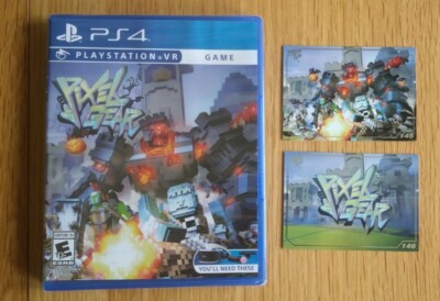 Pixel Gear Limited Run Games PlayStation VR mit 2 Sammelkarten 