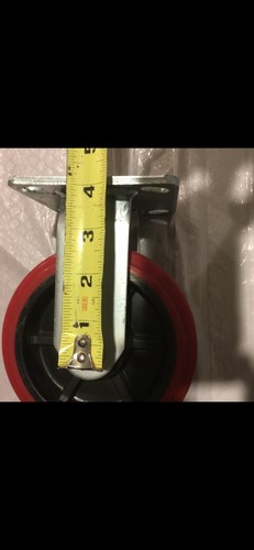 Rueda de poliuretano rígida de 6""x2"" de alta resistencia - Imagen 9 de 12