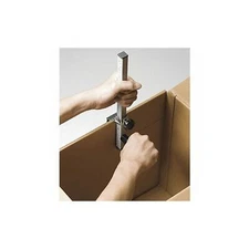 Value Brand, 5NWA5, Carton Box Sizer, Silver, Steel/Plastic