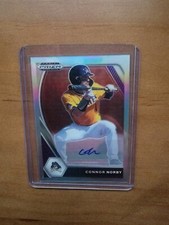 2021 Panini Prizm Draft Picks Base Prizms Silver #41 Connor Norby Auto 