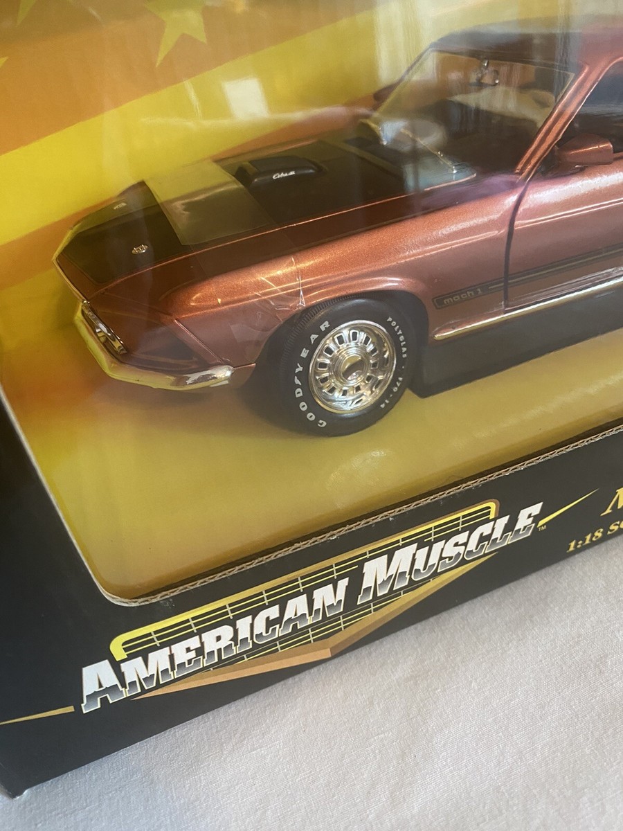 ミニカー American Muscle 1969 Mustang Mach 1 1/18 Ertl 1/18 Scale Diecast 1969 Ford Mustang Mach 1 Limited