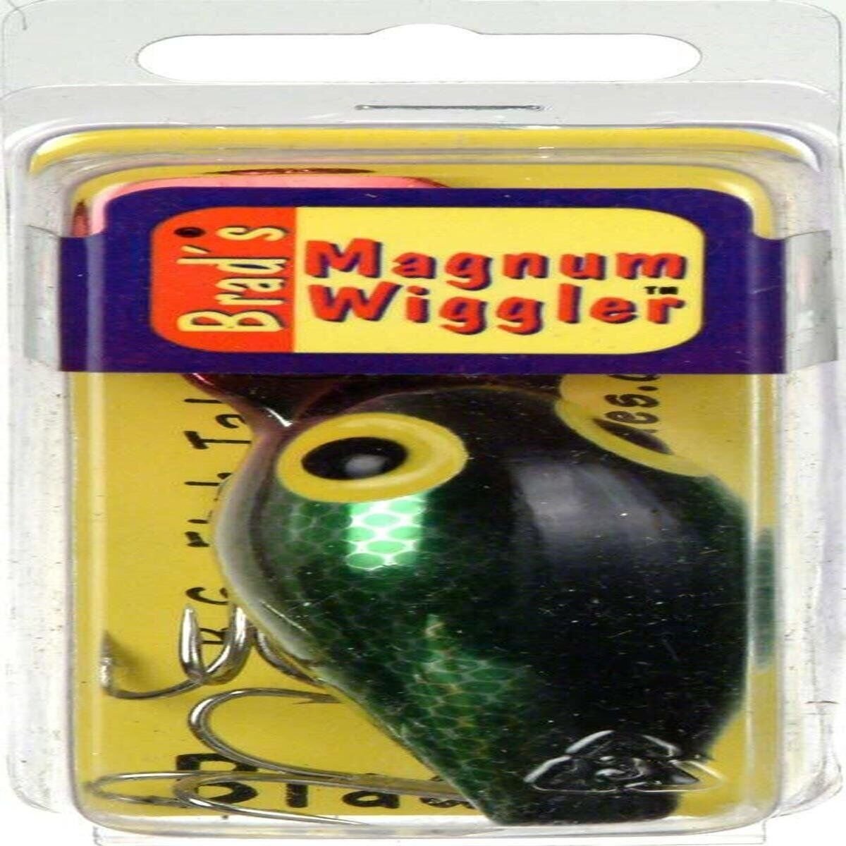 Brad's Killer Fishing Gear Wiggler (Green Pirate, 3 3/4Inch) eBay