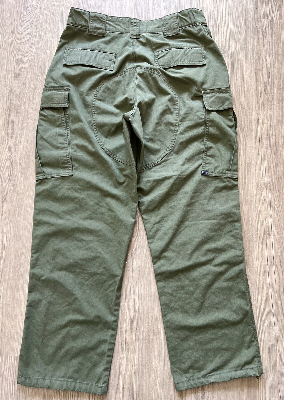 5.11 Tactical Green Ripstop Cargo Pants Mens Size Med… Gem
