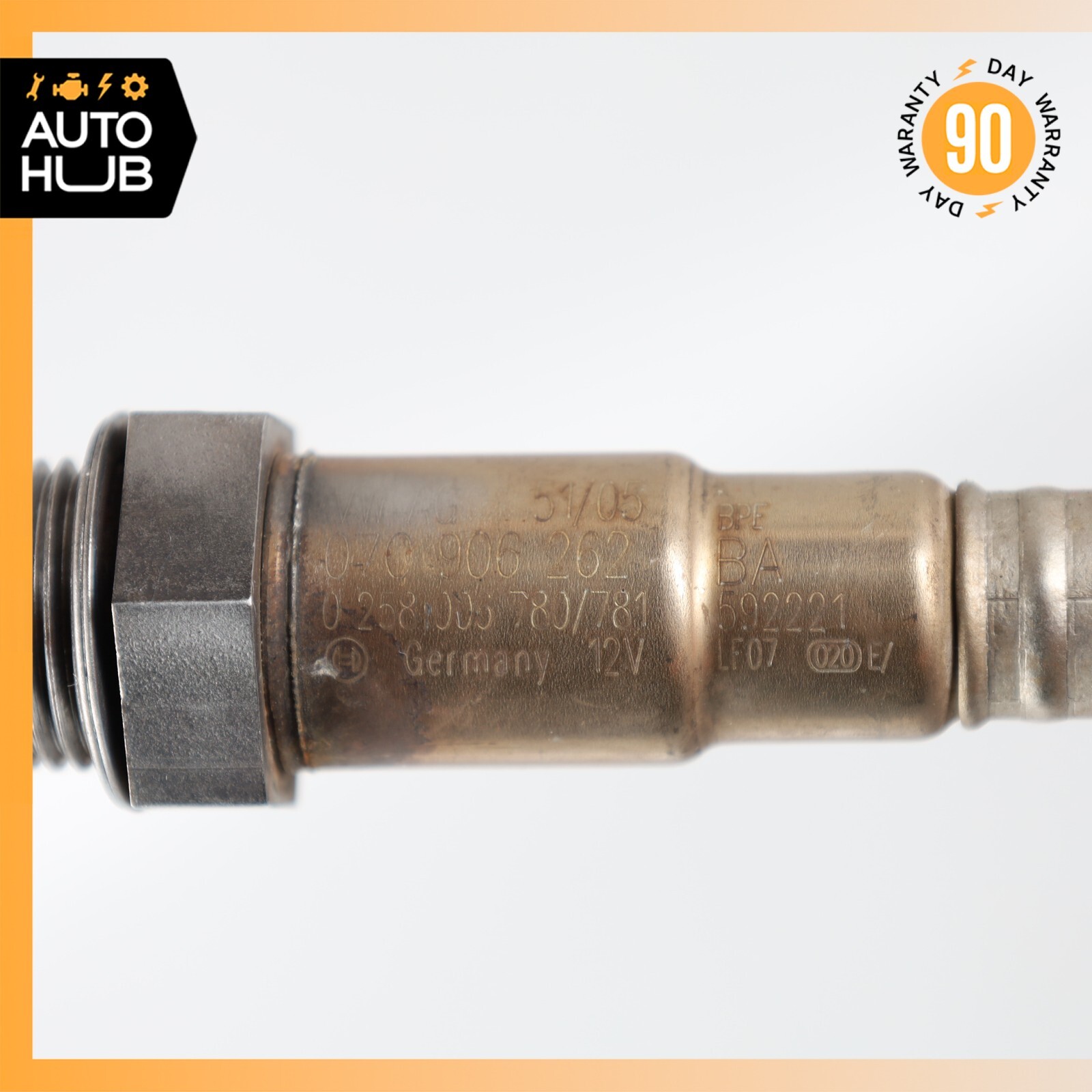 Bentley Continental GT GTC 6.0L Front & Rear Oxygen O2 Sensor Lambda Set of 2