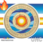 🔵 1 x UNC 2018 "Eternal Flame" - $2 Two Dollar Coin