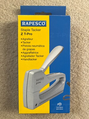 Rapesco 0958 Z T-Pro (T8-Alu) Tacker, silber - neu/verpackt