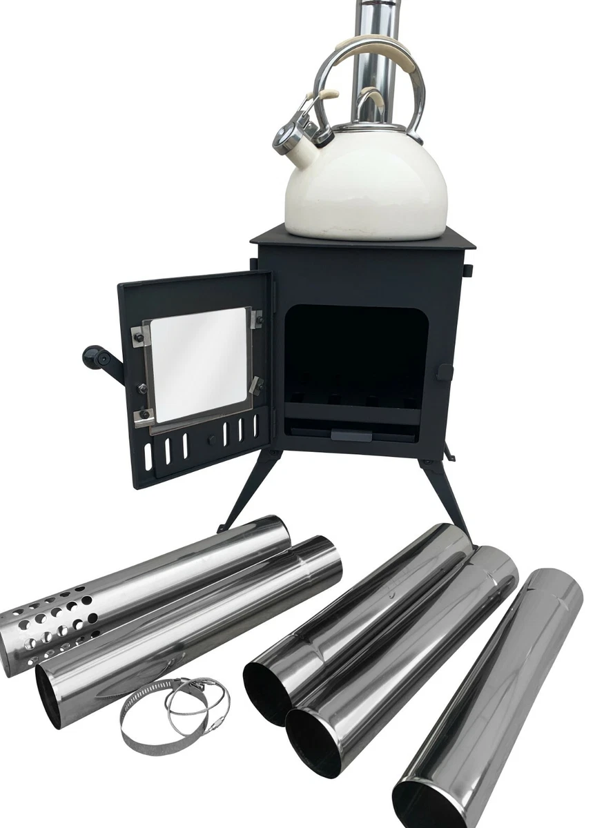 Outbacker® Firebox Eco Burn - Large Window - Portable Wood Burning Tent  Stove 758763884572 | eBay