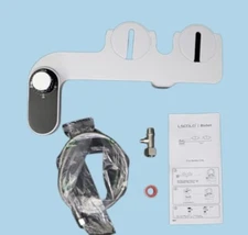 US Cold water bidet Dual Nozzle Self Cleaning Toilet Sprayer Bidet attachment