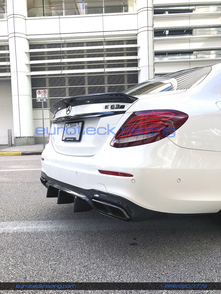 Alerón trasero de fibra de carbono Euroteck Mercedes-Benz W213 E63 AMG PEQUEÑOS DAÑOS Foto 3 de 4
