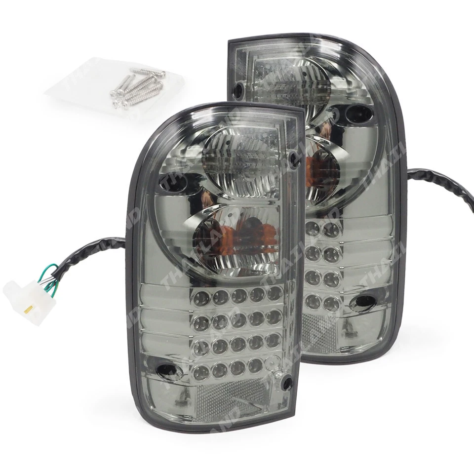 Led Tail Light Rear Lamp Smoke Len Fits Toyota Tiger Hilux D4D MK4 5 1998 - 2004 - Image 3 of 4