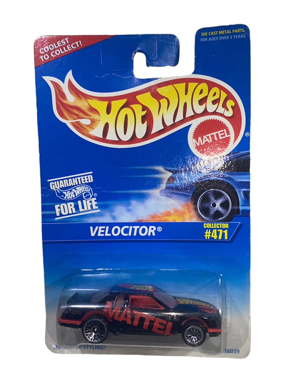 Vintage 1995 Mattel Hot Wheels VELOCITOR #471 Collectible Die Cast