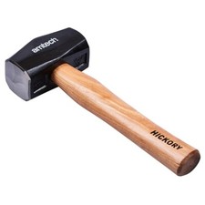 4lb (2kg) Club hammer, lump, small sledge with hickory wood handle AMTECH A0600