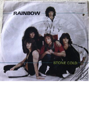 7'' 1982 CLASSIC ROCK! RAINBOW : Stone Cold  / VG++  