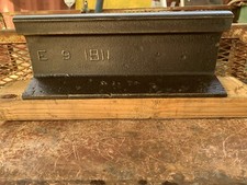 1911 Steel Railroad Rail Train Track ( Approx...