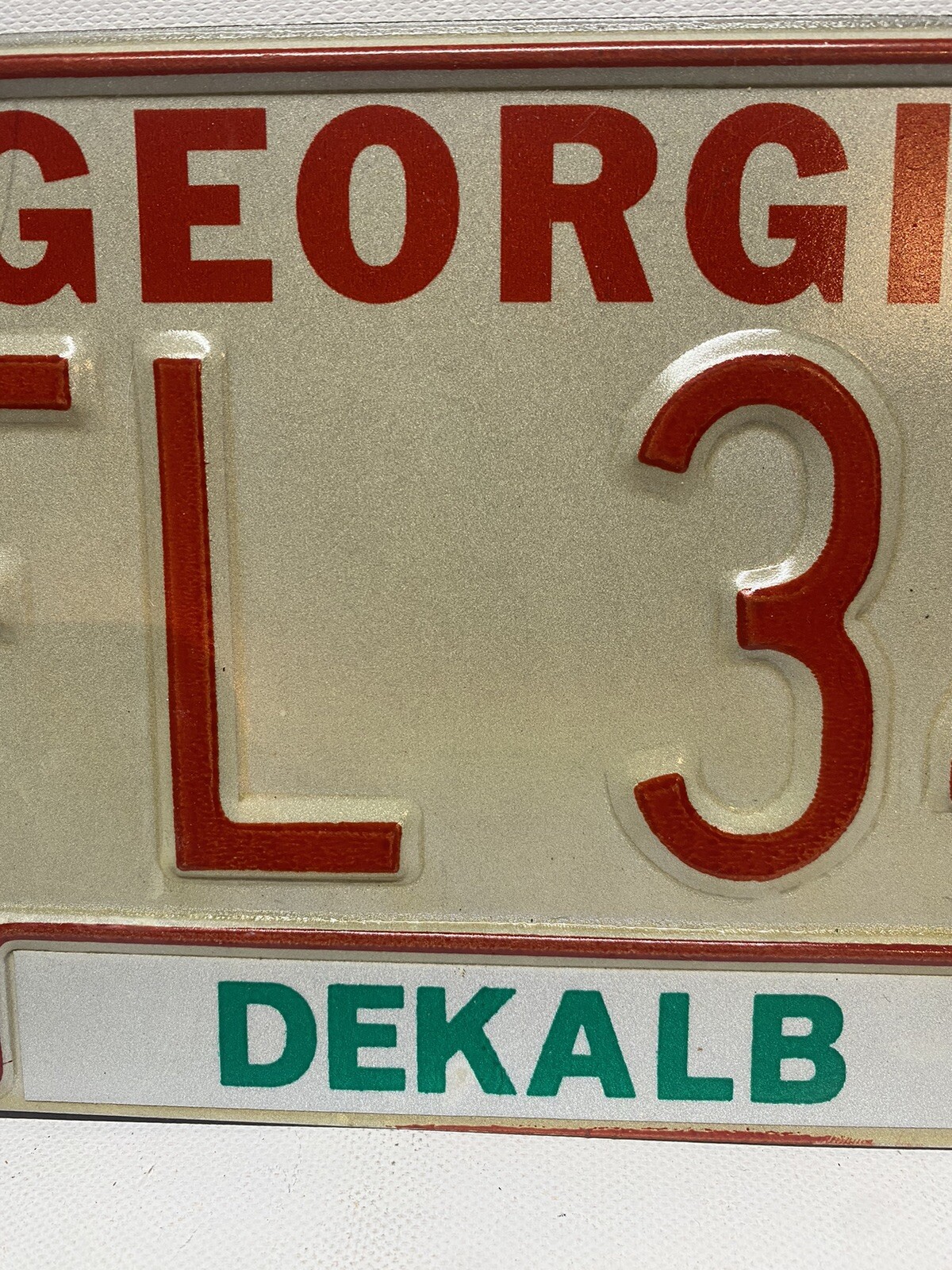 1976 License Plate Dekalb eBay