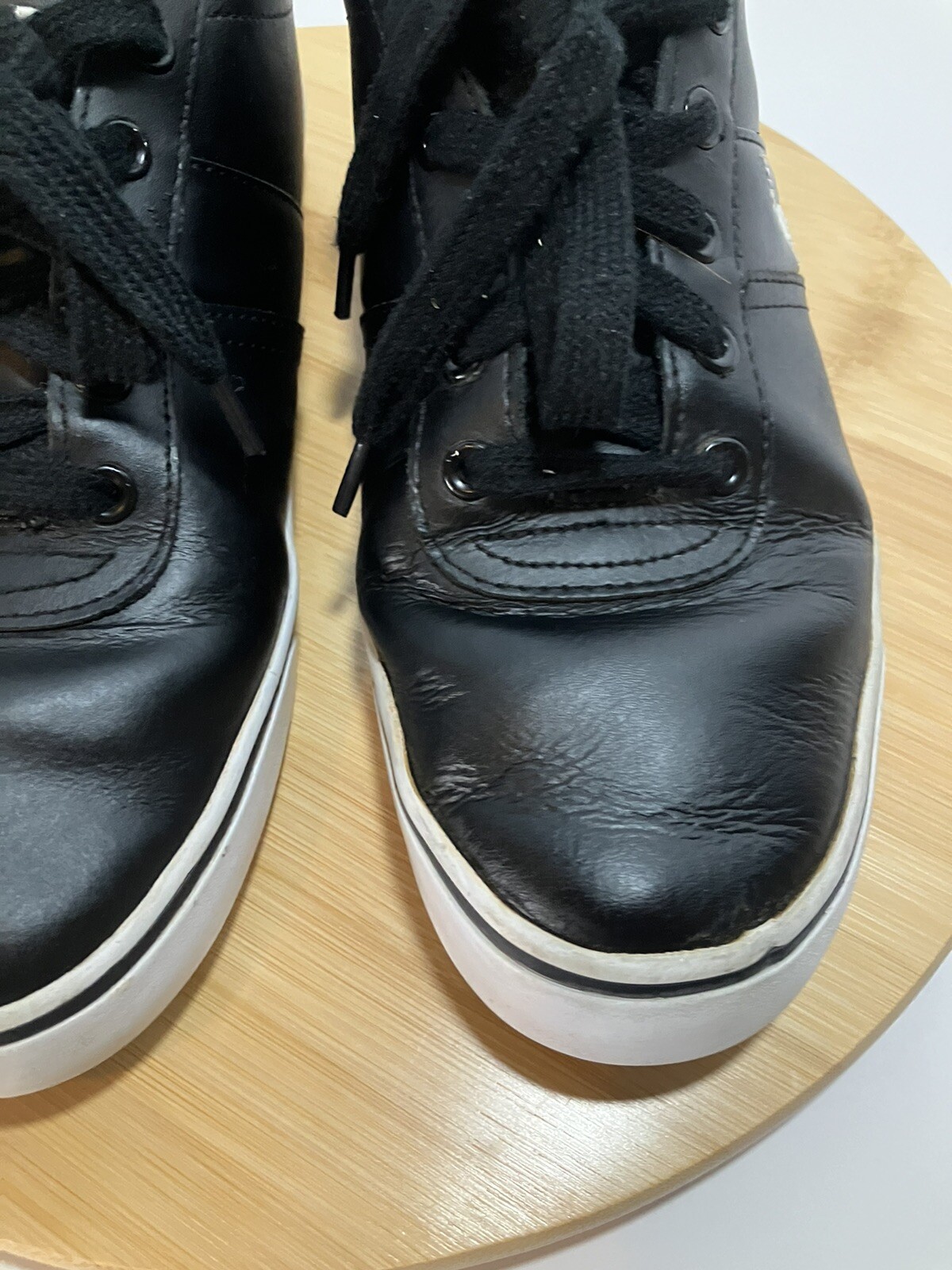 Scarpa sneakers POLO RALPH LAUREN uomo Hanford PONY casual pelle nera TG 9 D