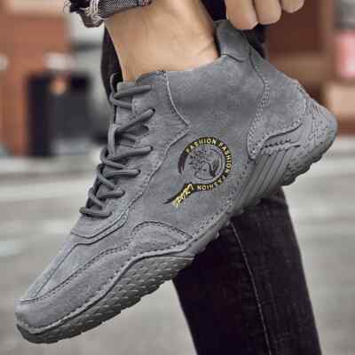 Men's Casual Sneakers  Warm Ankle Boots Outdoor Driving Original Sports Shoes