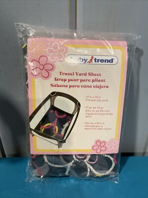 Baby Trend Travel Yard Sheet 27  x 39  FITS MOST PLAYPENS