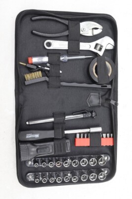 NEW Performance Tool 38 Piece Glove Compartment Tool Set w/ Zipper Case W1197