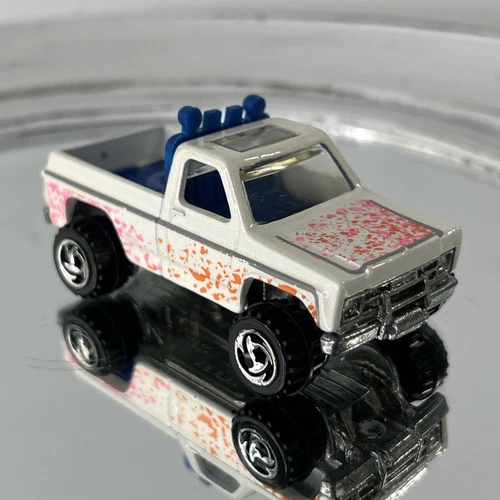 Vintage Hot Wheels 1977 Chevy Eagle Pick Up Truck - White Rare Edition