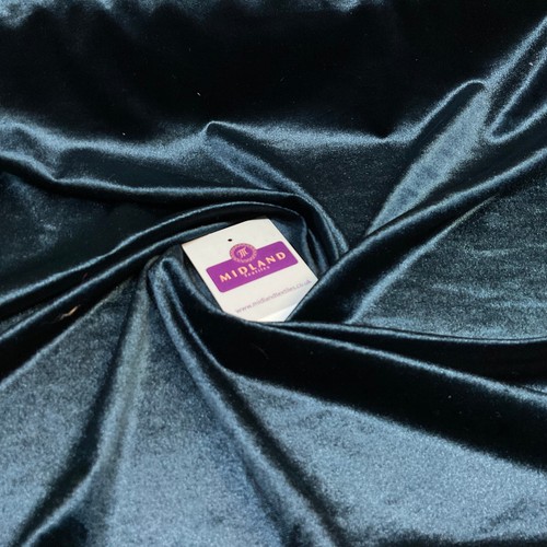 Spandex Velvet Velour Stretch Dress Fabric 58" Wide M35 Mtex - Picture 122 of 124