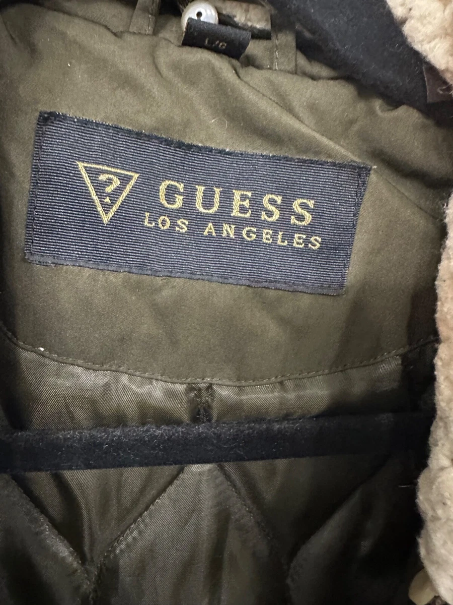 Olive green shop guess coat