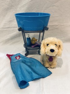 american girl pet grooming set